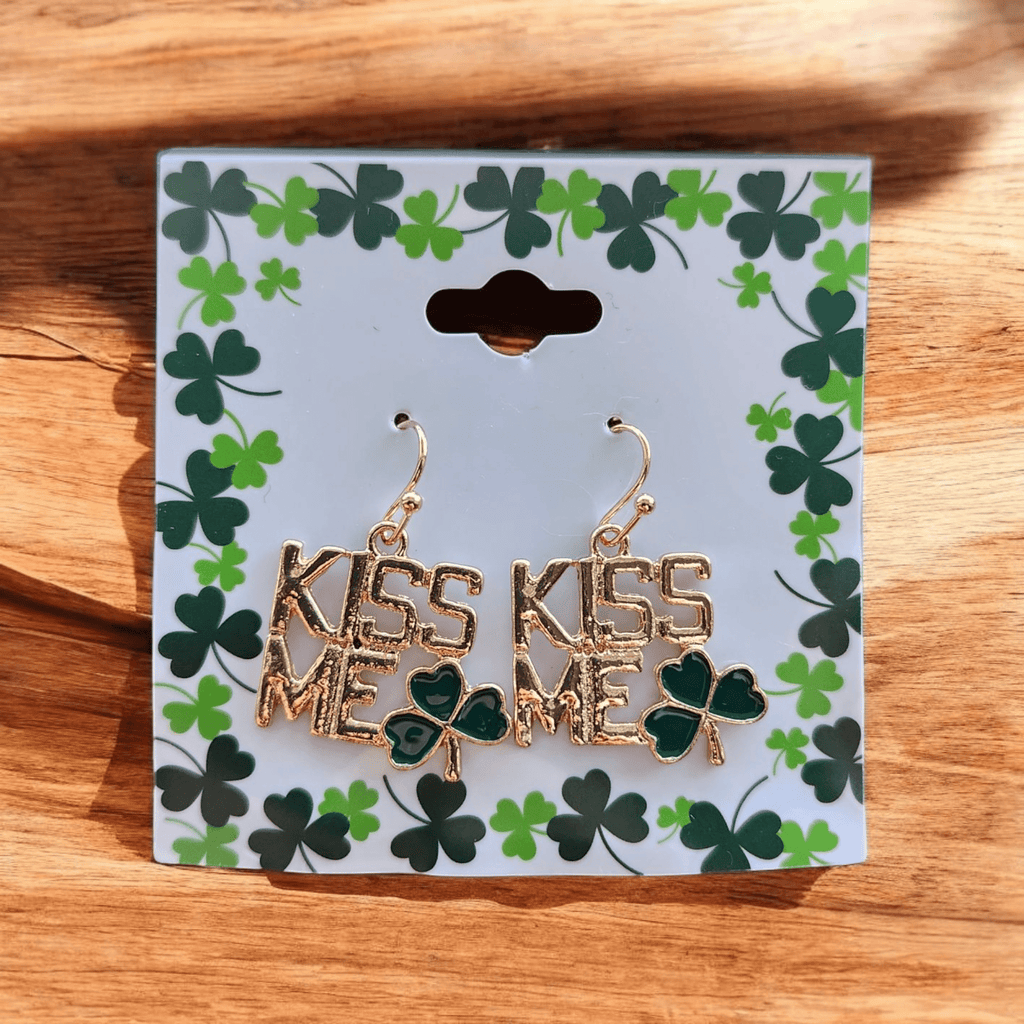 St Patrick's Day Earrings - 260 Broadway Boutique