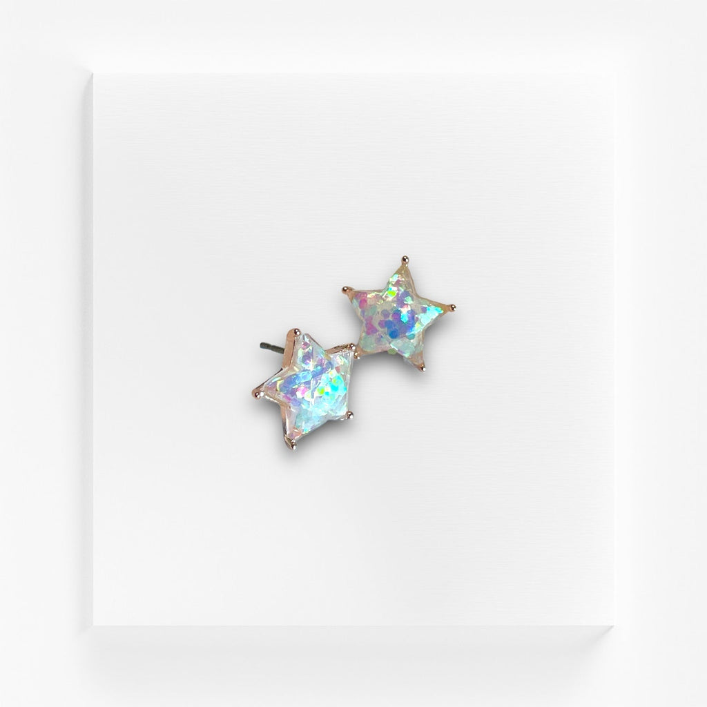 Star Glitter Stud - 260 Broadway Boutique