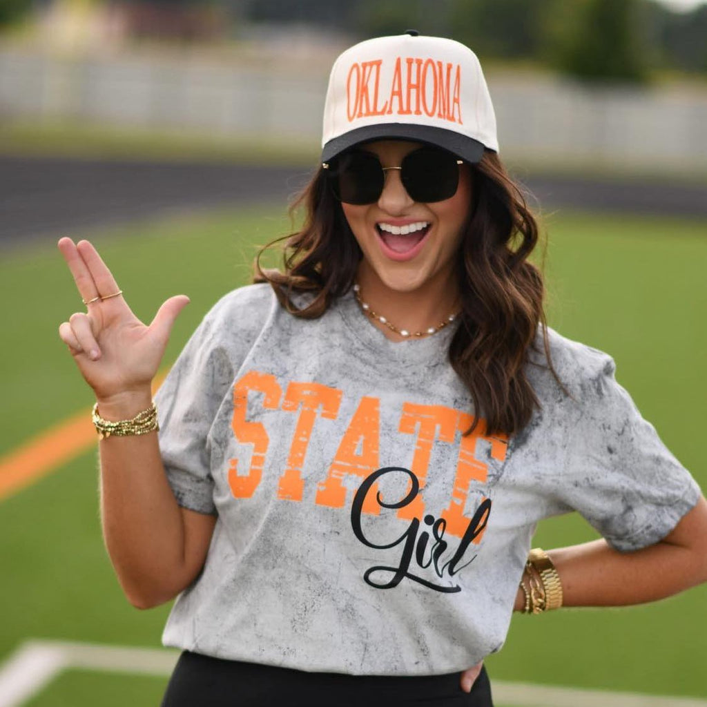 🧡STATE GIRL TEE🧡 - 260 Broadway Boutique