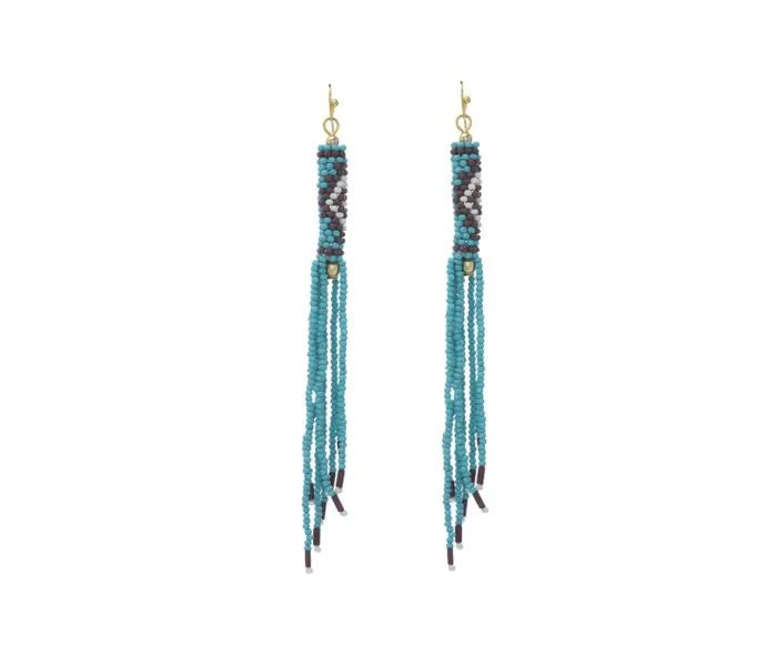 Tamika Beaded Earrings - 260 Broadway Boutique