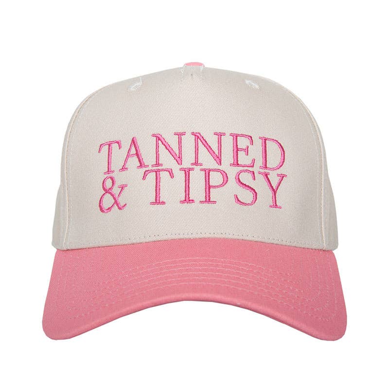 Tanned & Tipsy Hat (2 Colors) - 260 Broadway Boutique