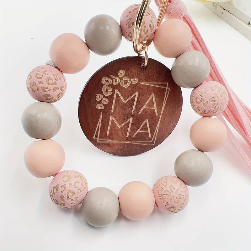 Tassel Beaded Keychain Bracelets w/charm(multiple styles) - 260 Broadway Boutique