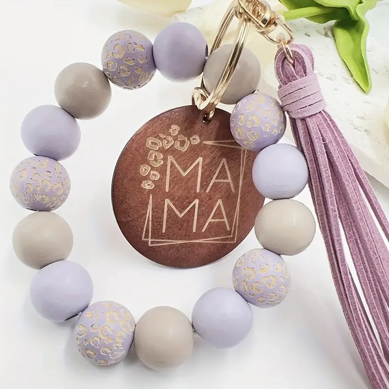 Tassel Beaded Keychain Bracelets w/charm(multiple styles) - 260 Broadway Boutique