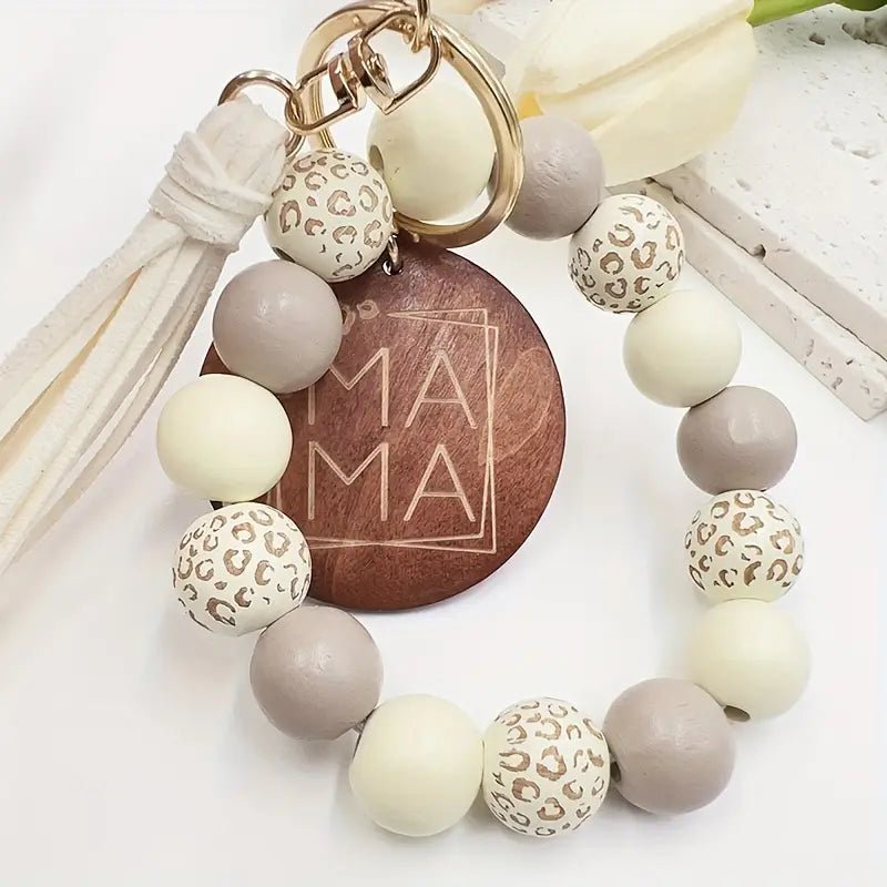 Tassel Beaded Keychain Bracelets w/charm(multiple styles) - 260 Broadway Boutique