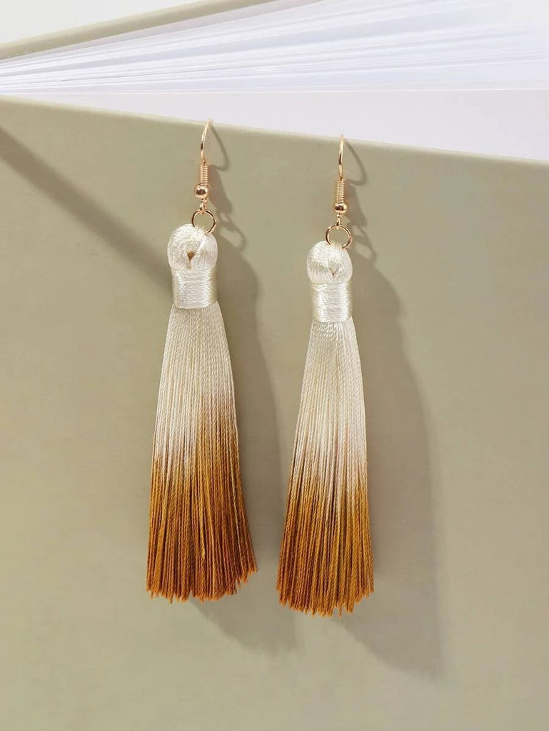 Tassel Drop Earrings - 260 Broadway Boutique