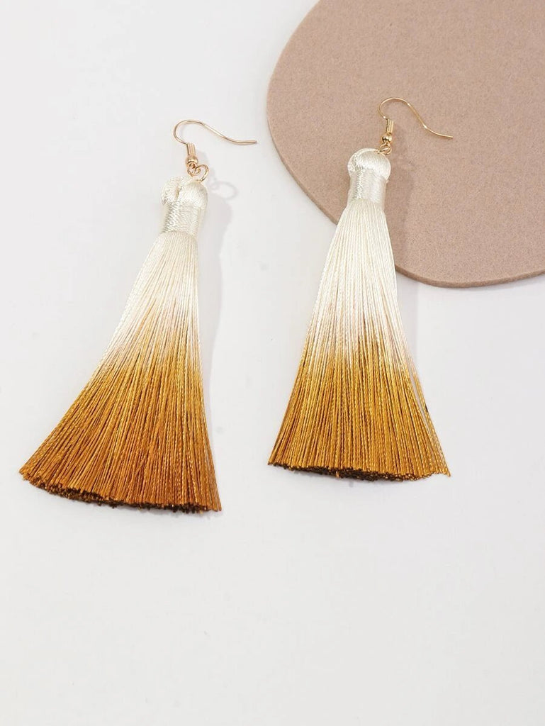 Tassel Drop Earrings - 260 Broadway Boutique