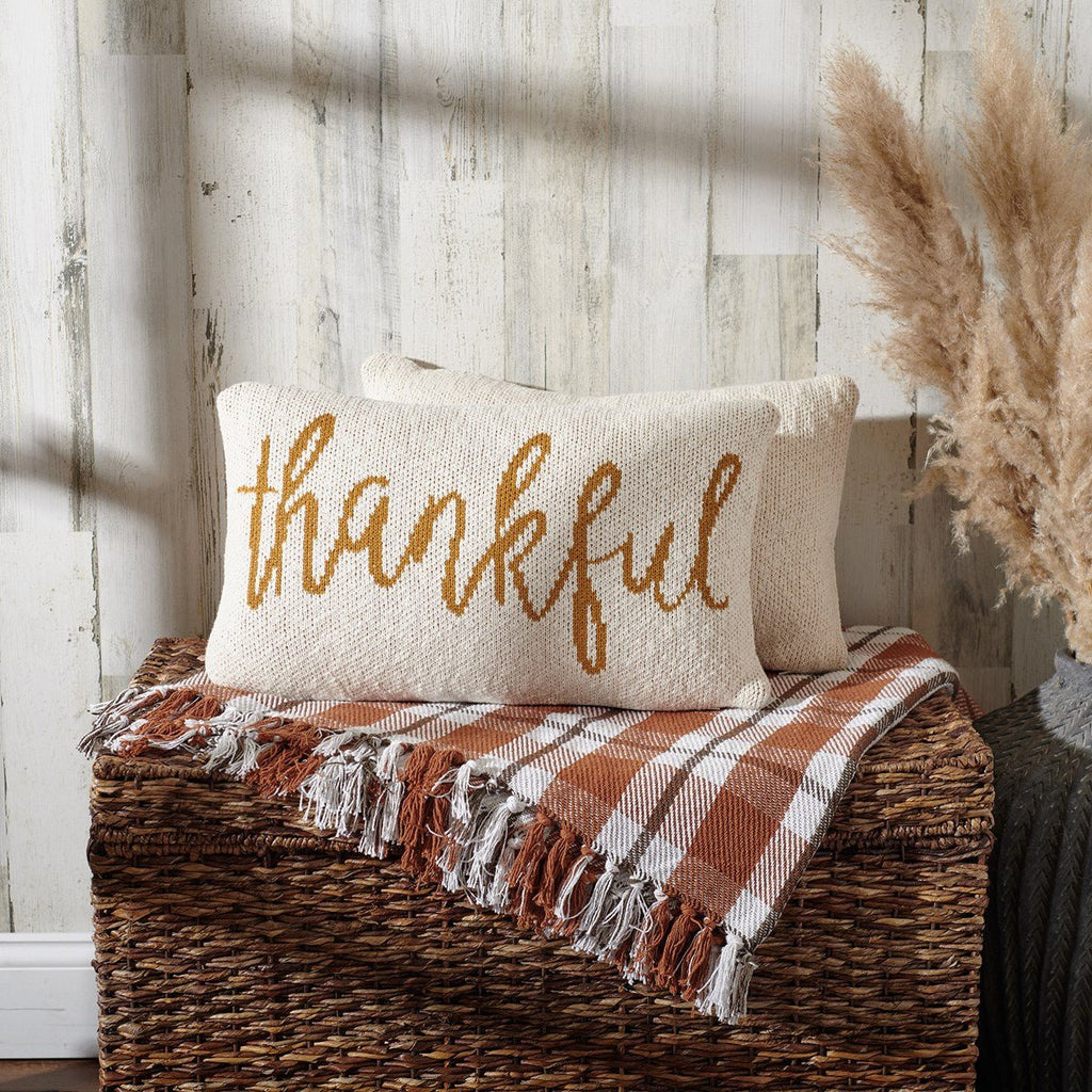 Thankful Pillow - 260 Broadway Boutique