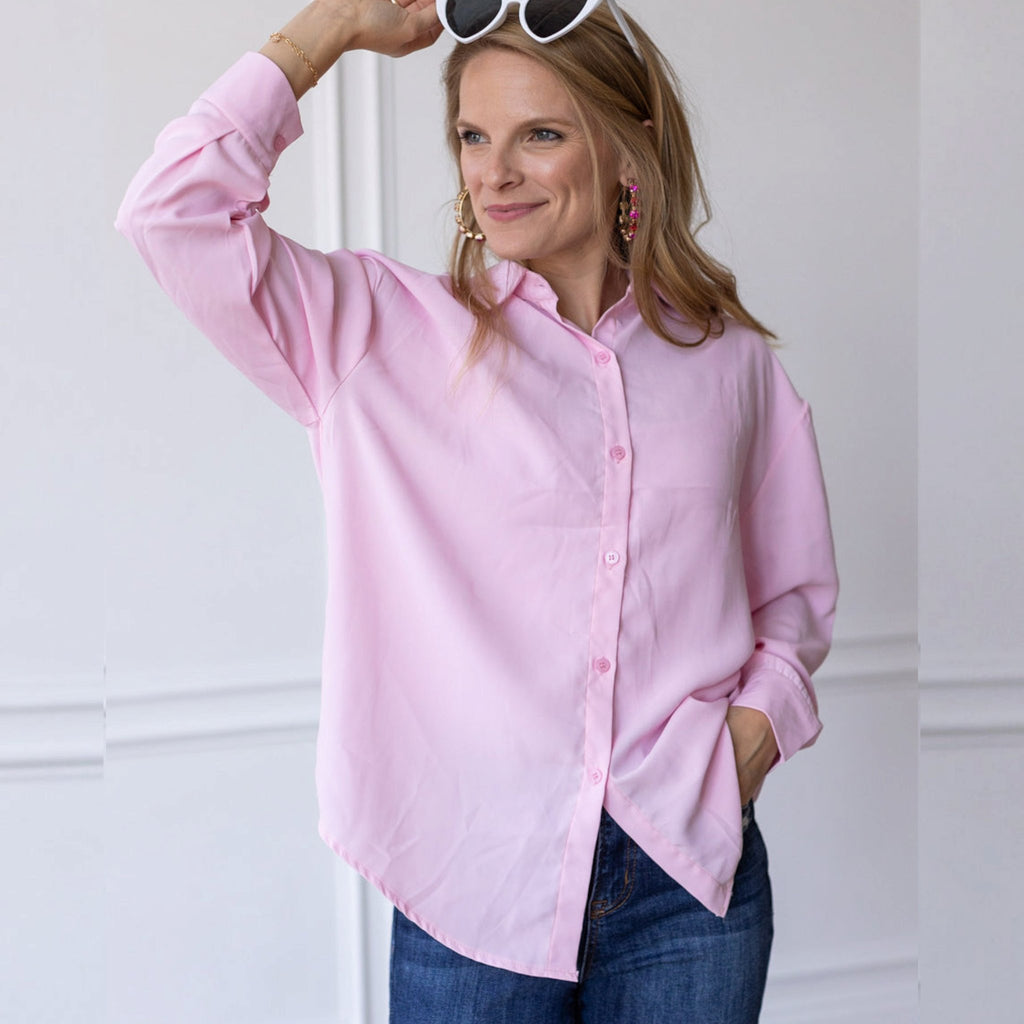 The Katherine Classic Button - Up - 260 Broadway Boutique