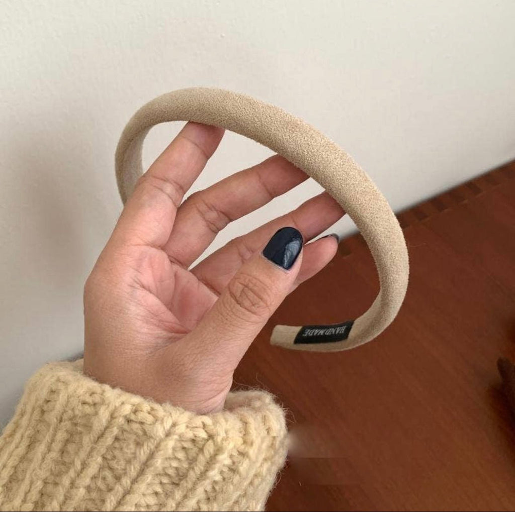 Thin Suede Headband - 260 Broadway Boutique