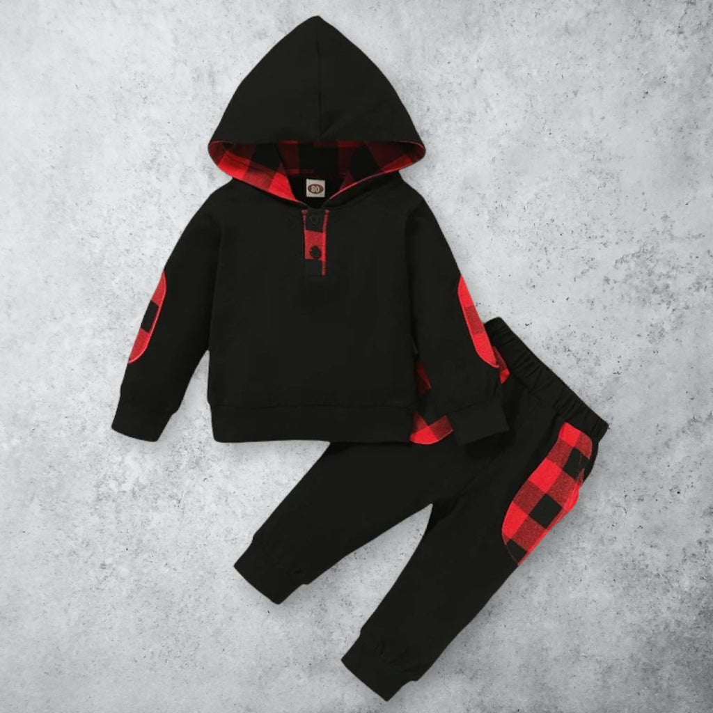 Toddler Boy Plaid Set - 260 Broadway Boutique