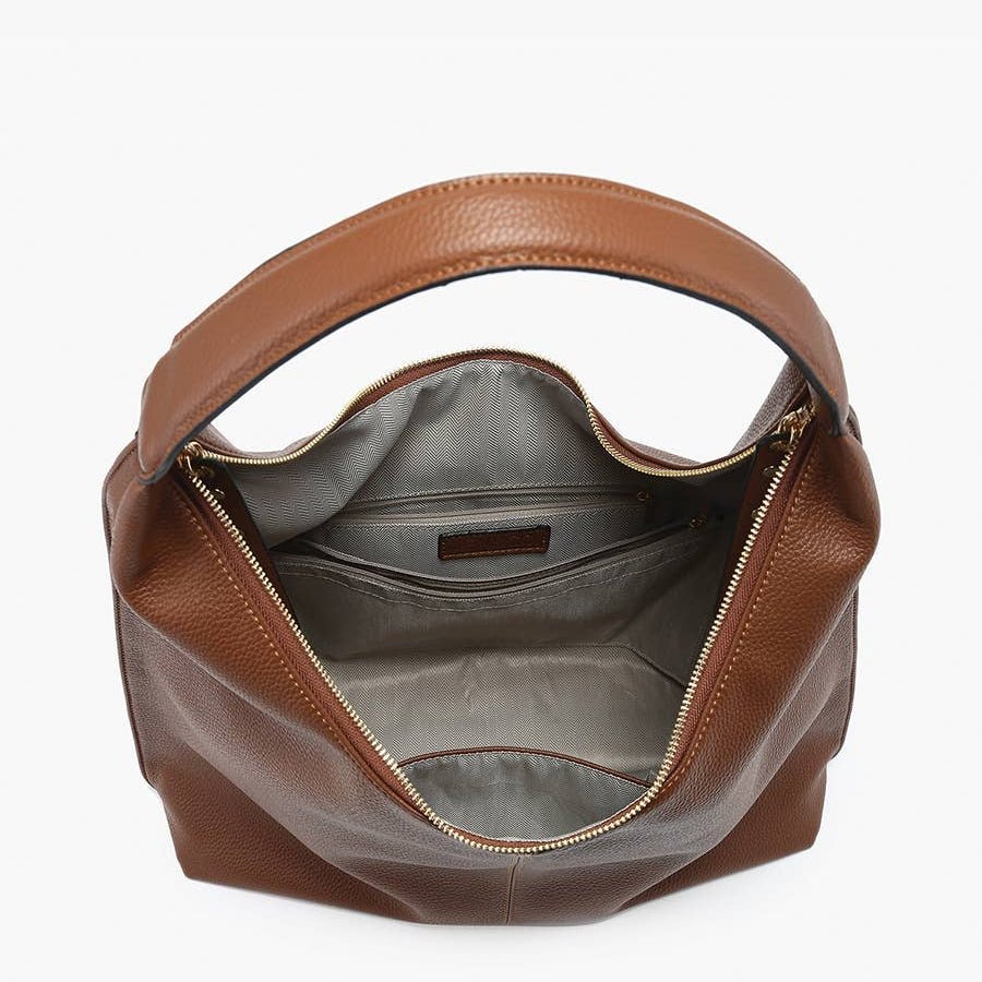Tori Slouchy Hobo w/ Studded Tassels - 260 Broadway Boutique