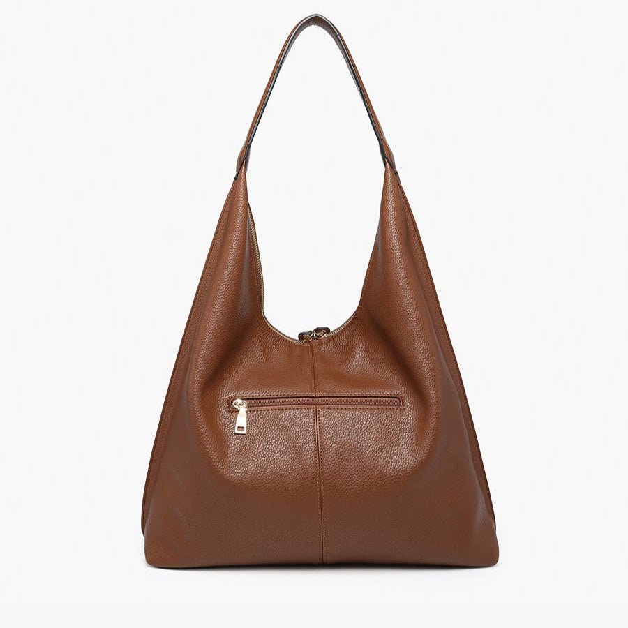 Tori Slouchy Hobo w/ Studded Tassels - 260 Broadway Boutique
