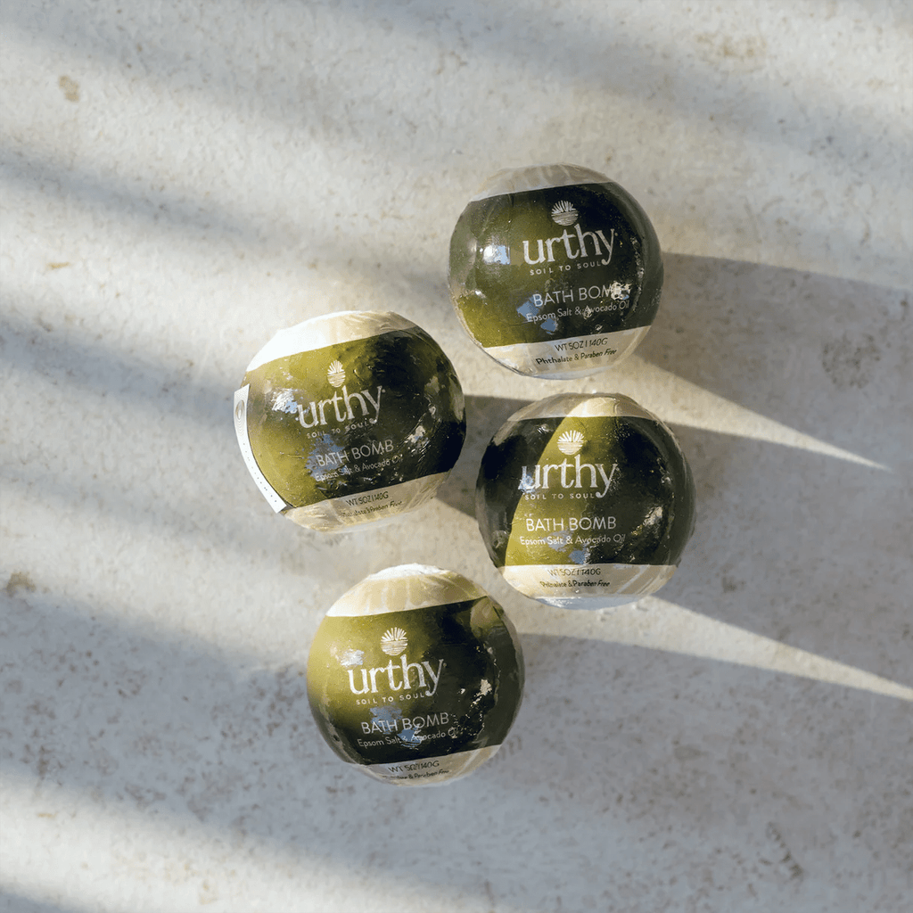 Urthy Bath Bombs Epsom & Avocado Oil - 260 Broadway Boutique