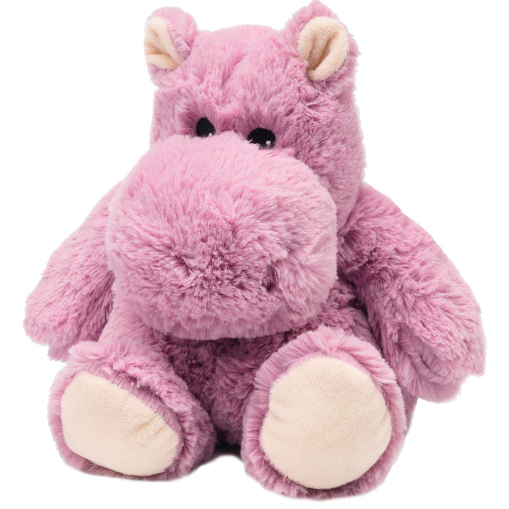 Warmies Heatable Scented Hippo Stuffed Animal, 9" - 260 Broadway Boutique