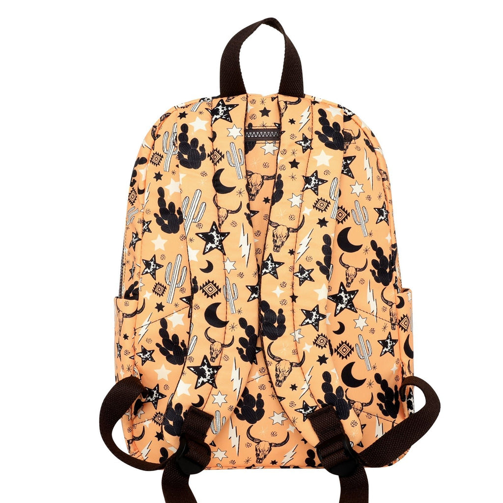 Western Icon Print Backpack - 260 Broadway Boutique