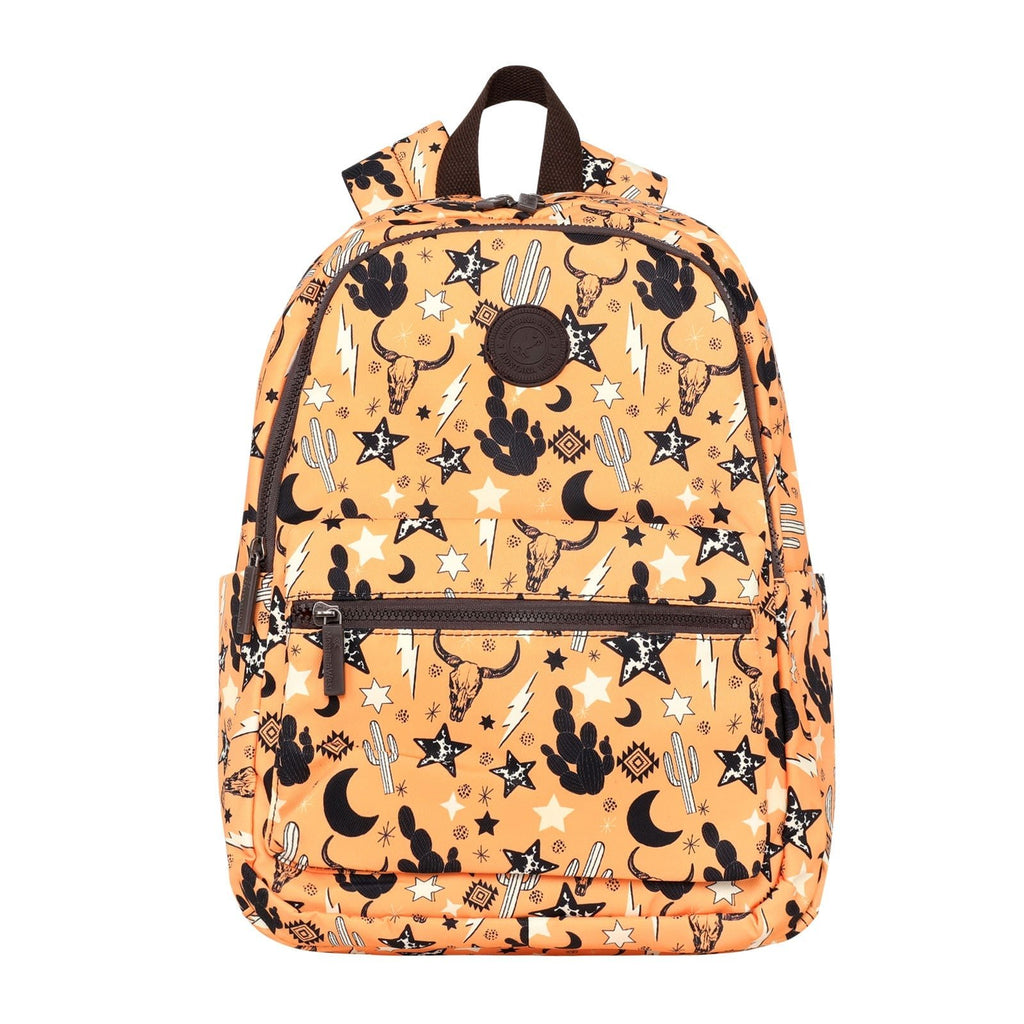 Western Icon Print Backpack - 260 Broadway Boutique