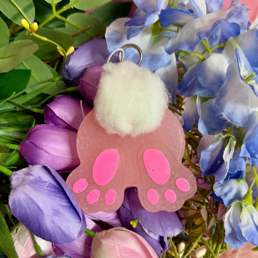 White Bunny Tail Car Freshie (2 Scents) - 260 Broadway Boutique