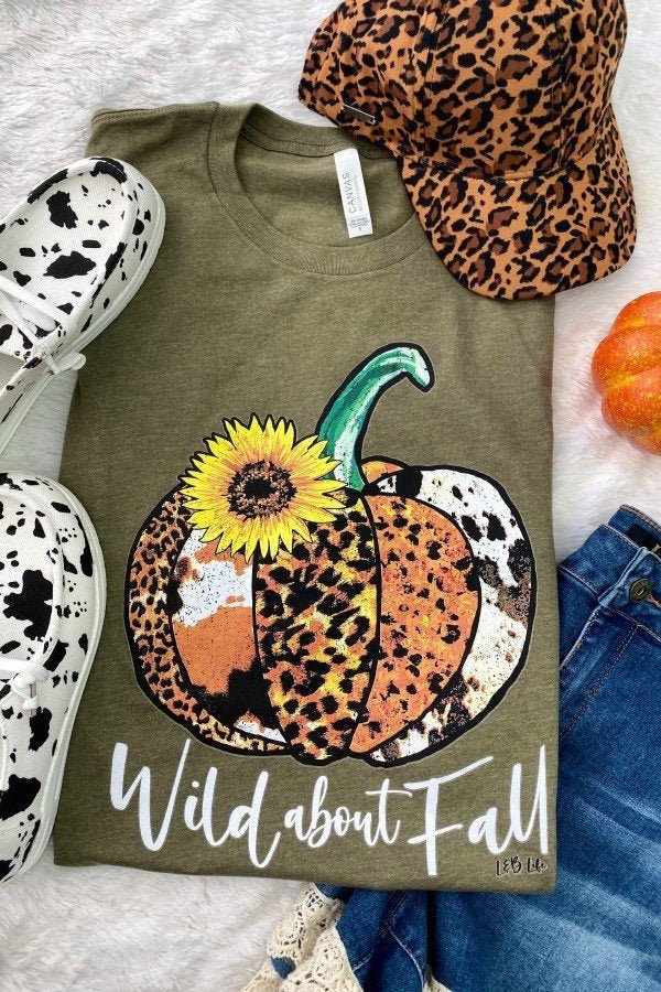 Wild About Fall Tshirt - 260 Broadway Boutique