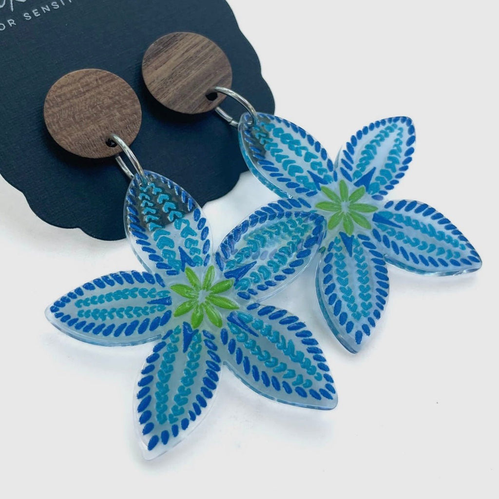 Wild Flower Earrings - 260 Broadway Boutique