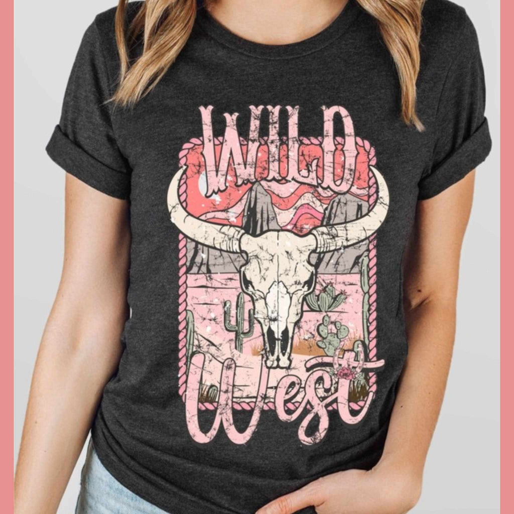 Wild West Graphic Tee - 260 Broadway Boutique