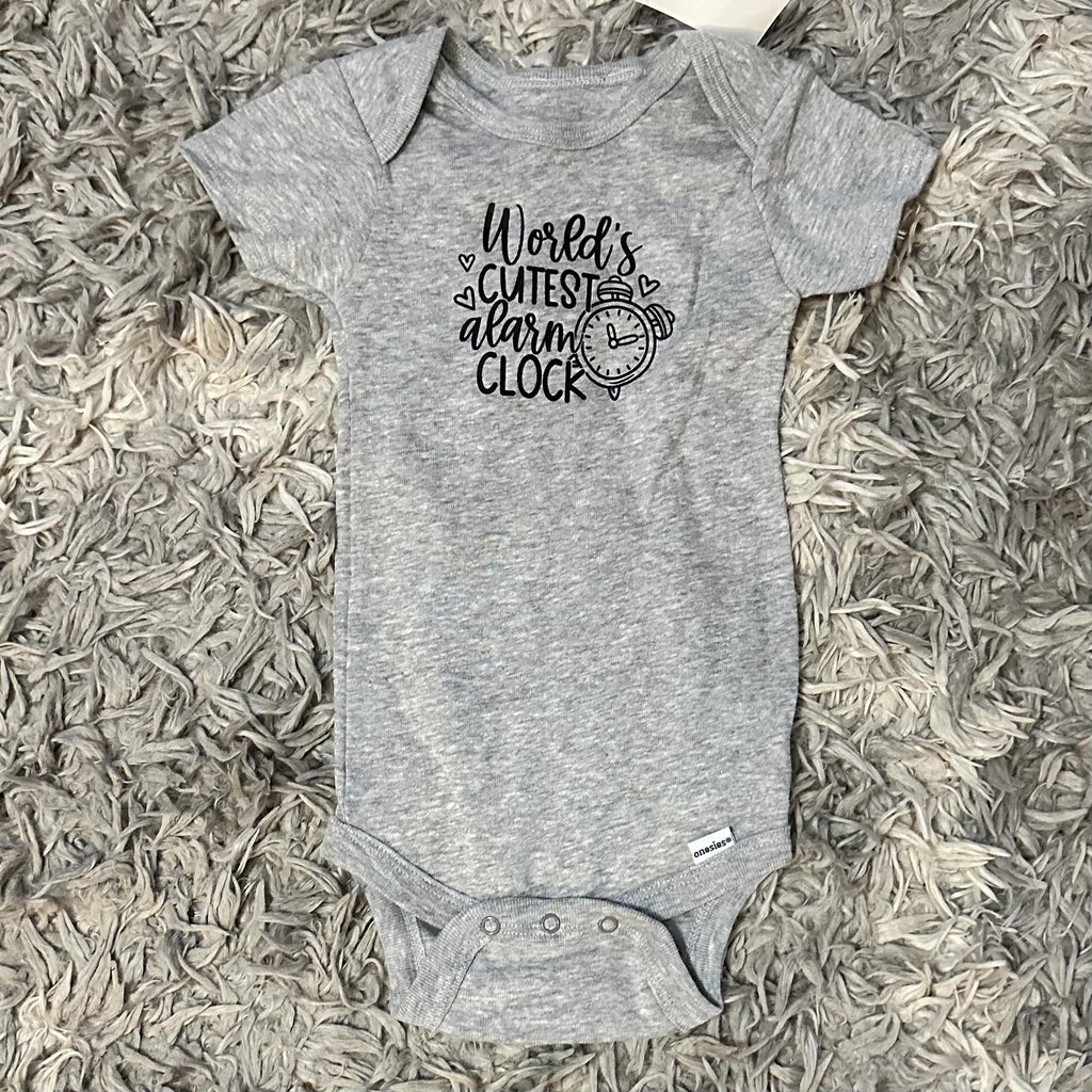 World's Cutest Alarm Clock Onesie - 260 Broadway Boutique