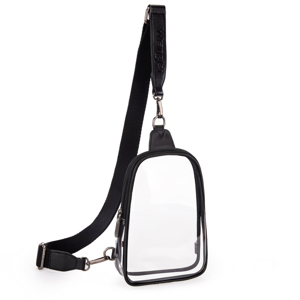 Wrangler Clear Sling Bag/Crossbody/Chest Bag (Multiple Colors) - 260 Broadway Boutique