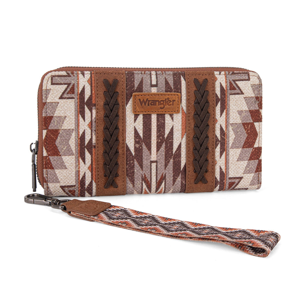 Wrangler Southwestern Art Print Wallet (4 Colors) - 260 Broadway Boutique