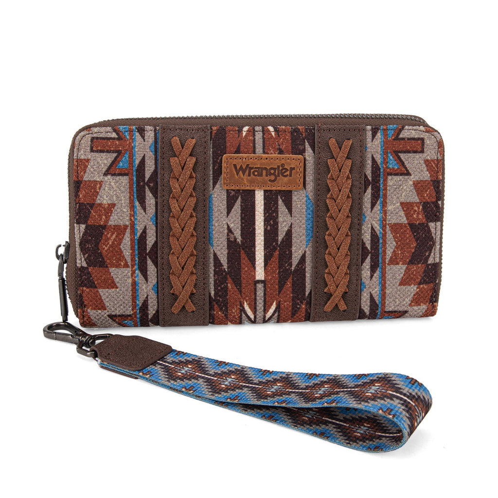 Wrangler Southwestern Art Print Wallet (4 Colors) - 260 Broadway Boutique