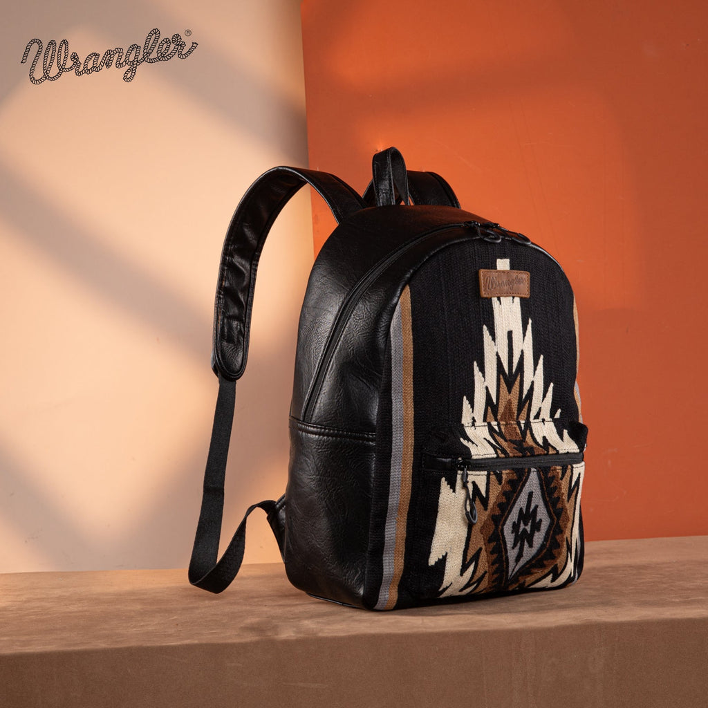 Wrangler Southwestern Knitted Backpack (2 Colors) - 260 Broadway Boutique