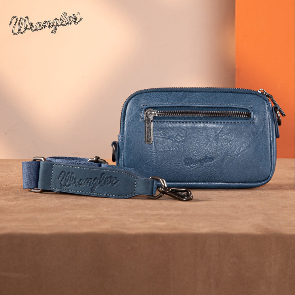 Wrangler Southwestern Knitted Mini Crossbody/Wallet (2 Colors) - 260 Broadway Boutique