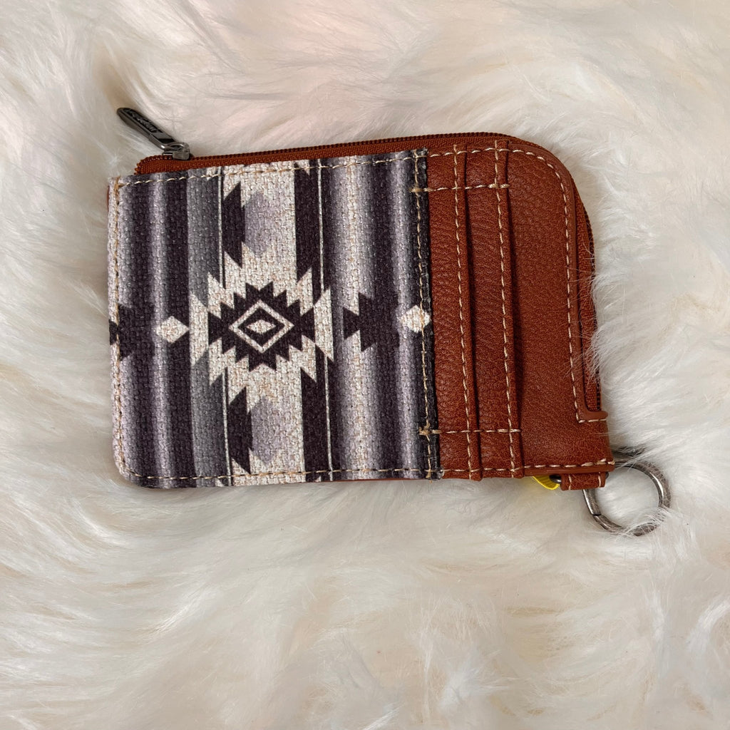 Wrangler Southwestern Mini Zip Card Case(7 Styles) - 260 Broadway Boutique