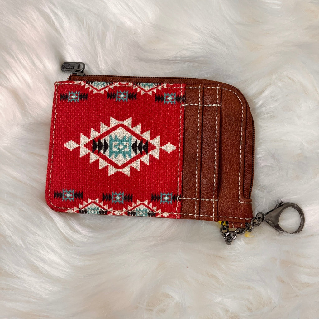 Wrangler Southwestern Mini Zip Card Case(7 Styles) - 260 Broadway Boutique