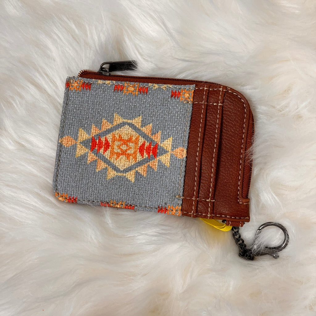 Wrangler Southwestern Mini Zip Card Case(7 Styles) - 260 Broadway Boutique