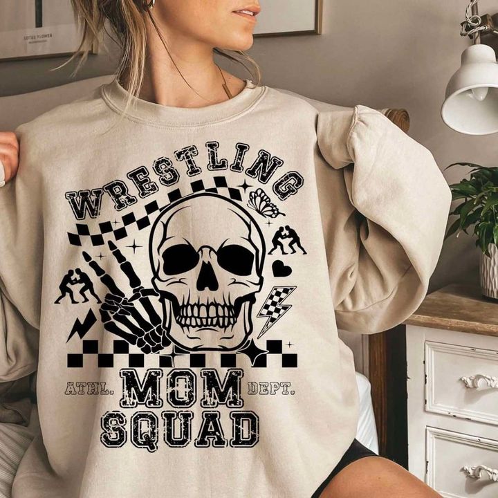 Wrestling Mom Sweatshirt - 260 Broadway Boutique