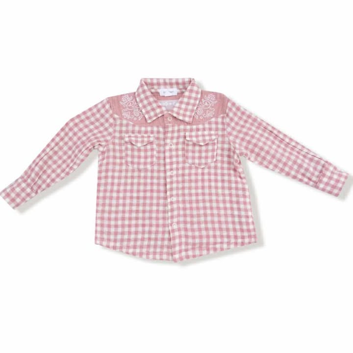 Youth Cowgirl Shirt - 260 Broadway Boutique