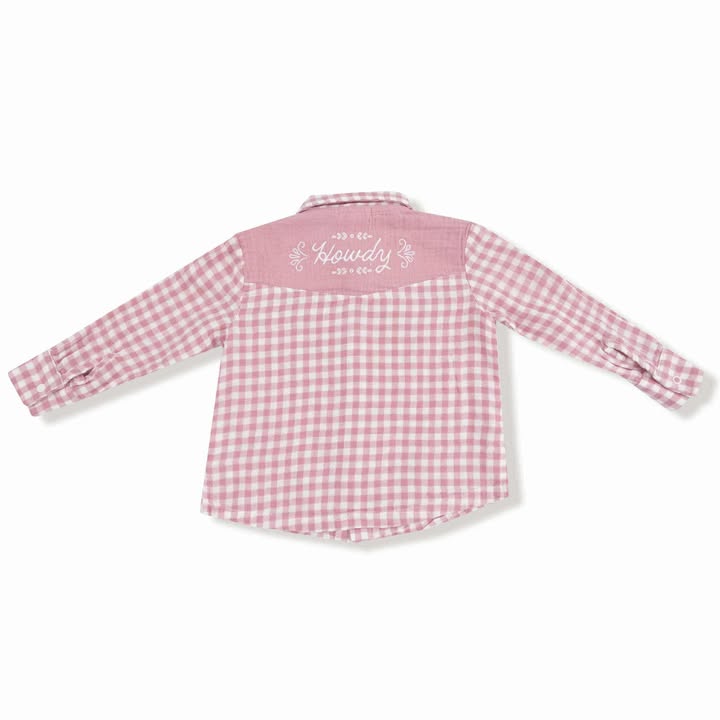 Youth Cowgirl Shirt - 260 Broadway Boutique