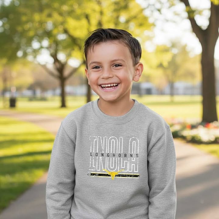 YOUTH Inola Longhorns Sweatshirt - 260 Broadway Boutique