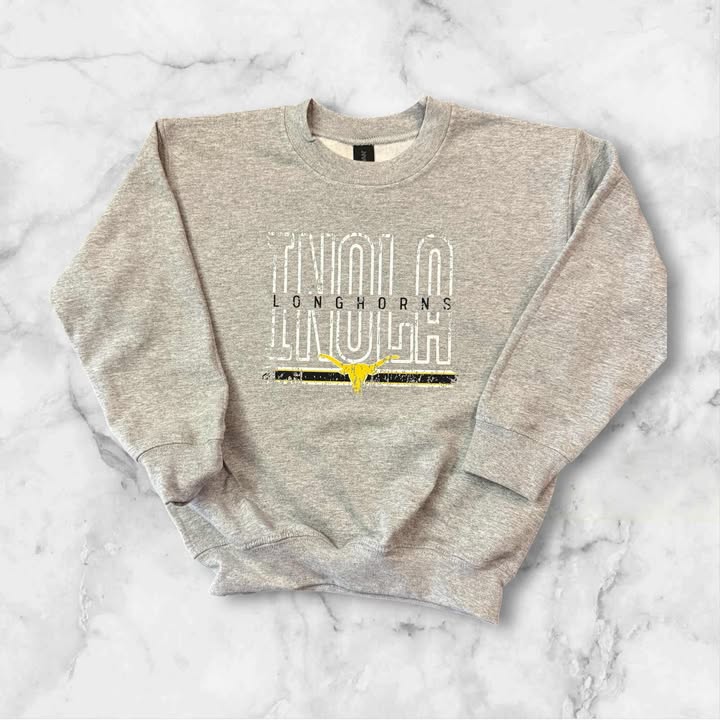 YOUTH Inola Longhorns Sweatshirt - 260 Broadway Boutique