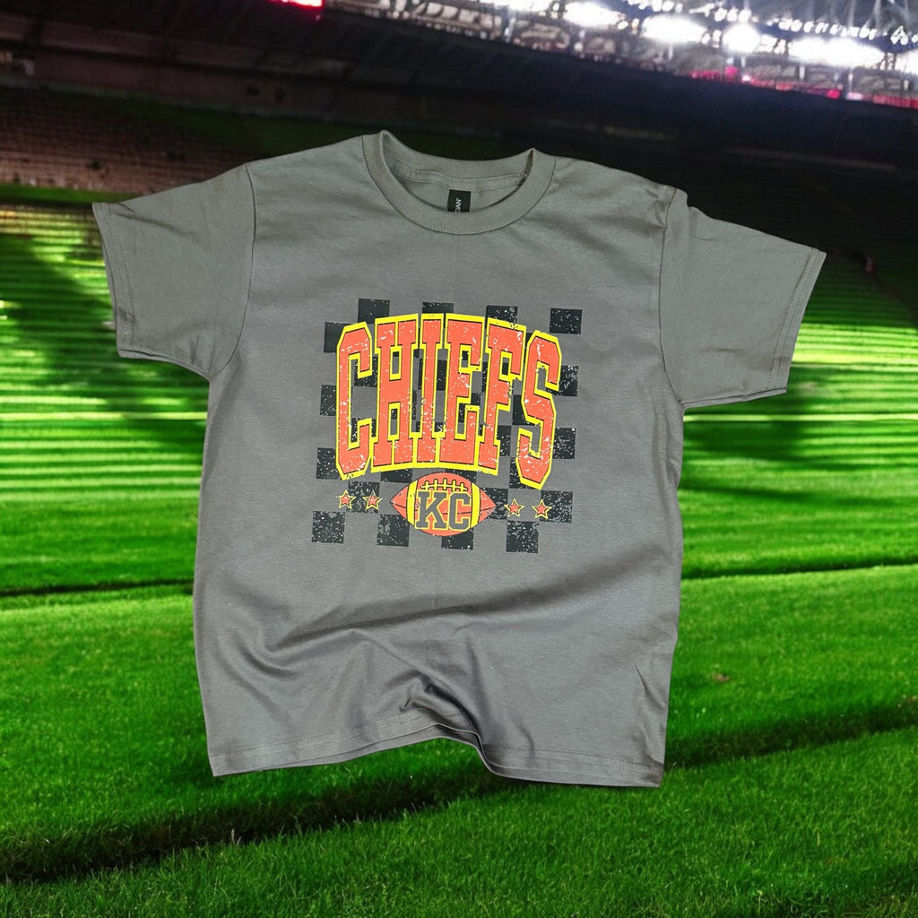 YOUTH KC Chiefs Tee (Medium) - 260 Broadway Boutique