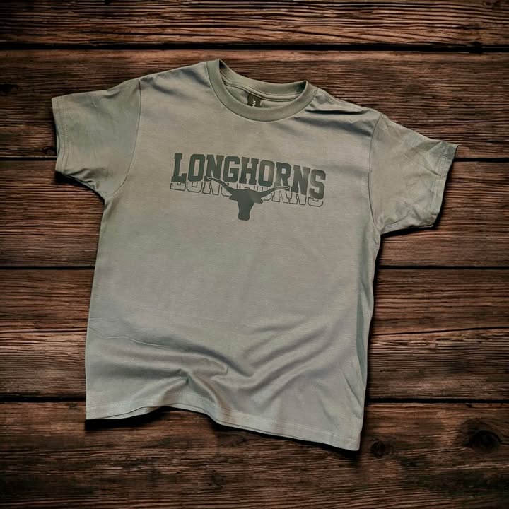 Youth Longhorns Tee - 260 Broadway Boutique