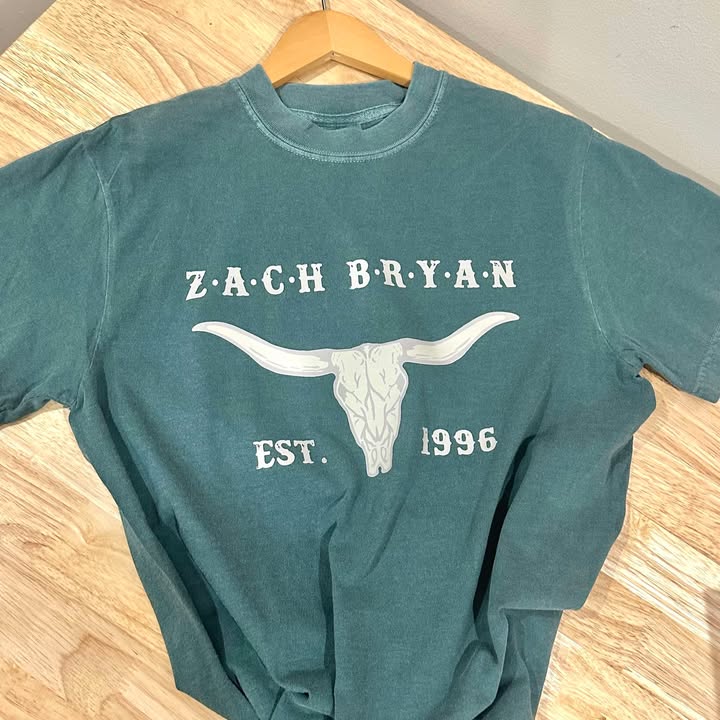 Zach Bryan Tee - 260 Broadway Boutique