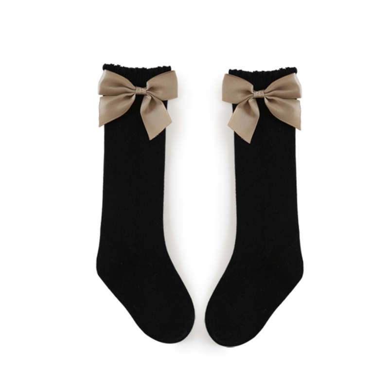 Mesh Bow Socks (5 colors) - 260 Broadway Boutique