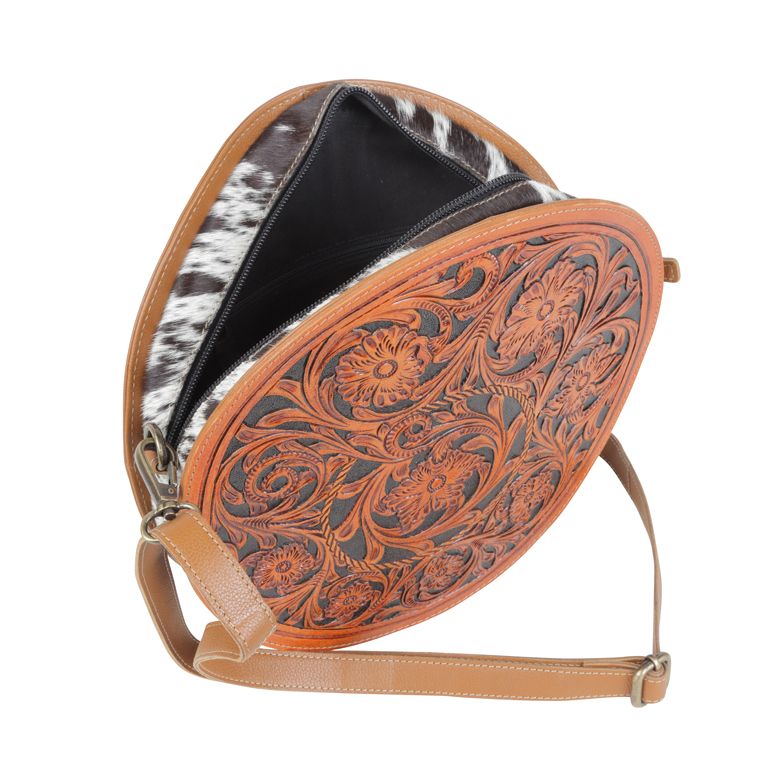 Myra Intrepid Round Purse - 260 Broadway Boutique