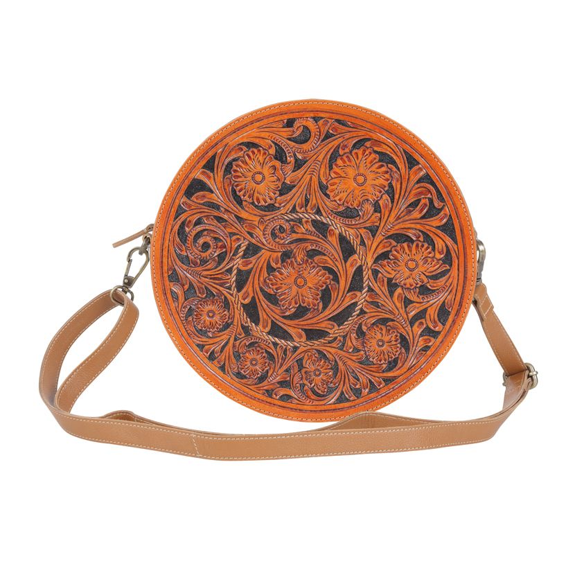 Myra Intrepid Round Purse - 260 Broadway Boutique