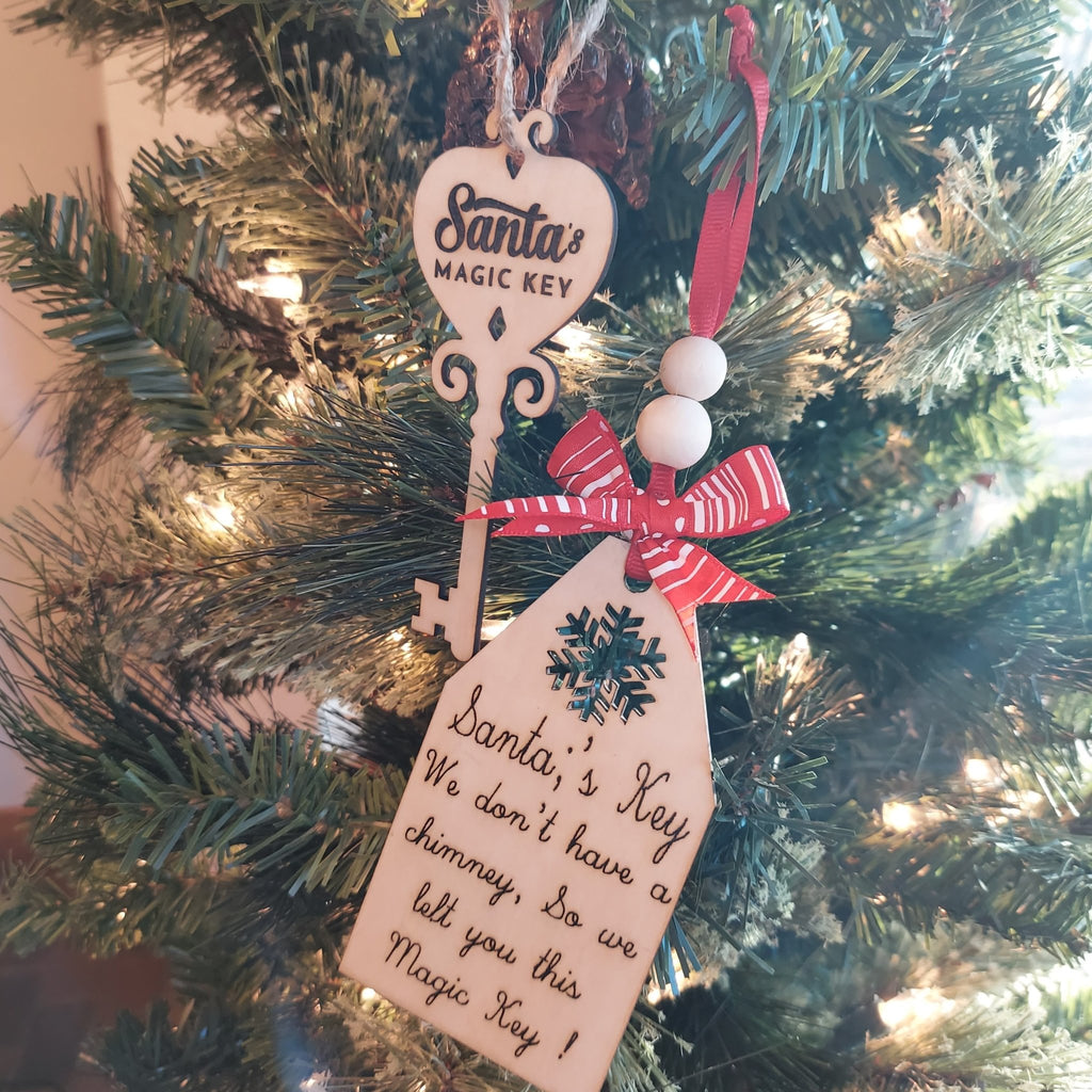 Santa's Magic Key Ornament - 260 Broadway Boutique